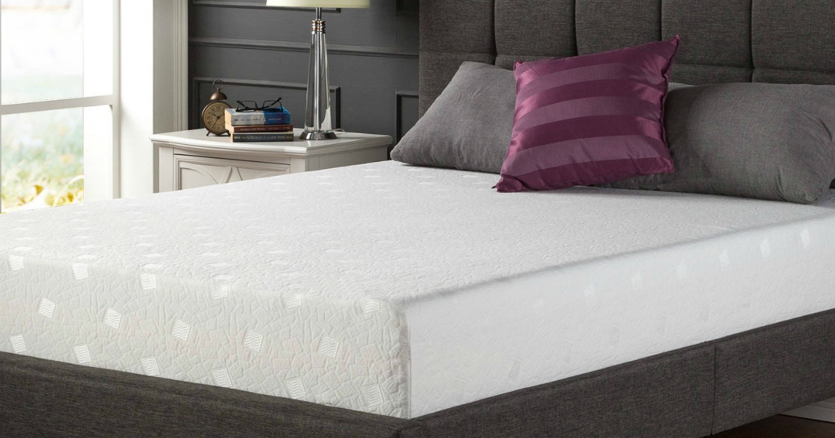 spa sensations 10 gel memory foam comfort mattress