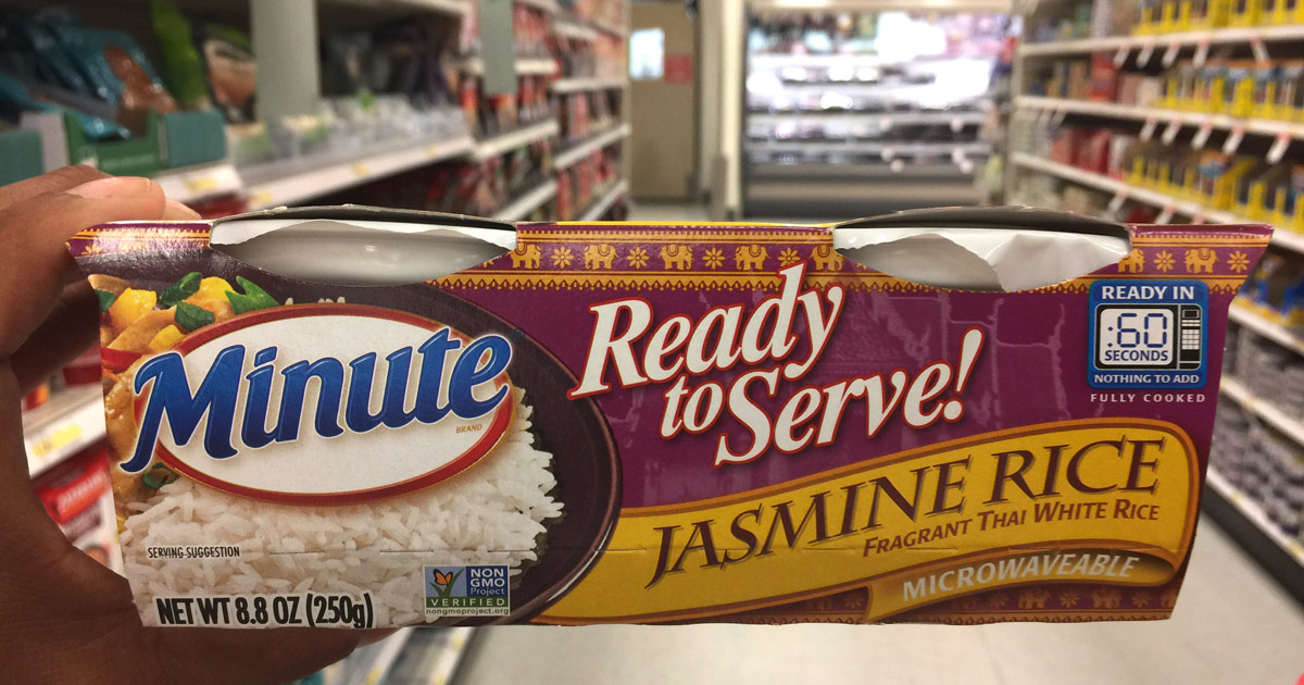 New 0.75/1 Minute Rice Ready Serve Coupon = Jasmine Rice Bowls Just 57