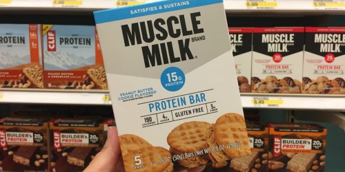 Target Shoppers! 50% Off Muscle Milk 5-Count Protein Bars – No Coupons Needed