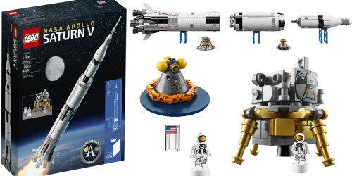 New Release! Score LEGO NASA Apollo Saturn V Set for $119.99 Shipped on Amazon