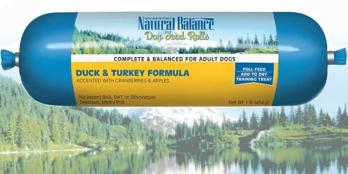 Amazon: Natural Balance Dog Food Roll Just $1.83 (Regularly $4.73)
