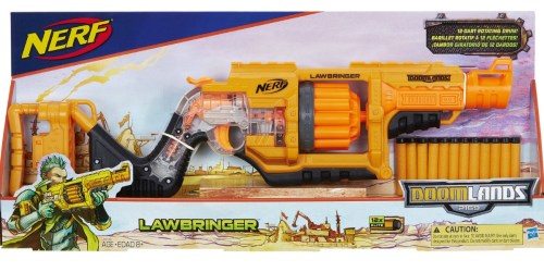 Walmart.com: Nerf Lawbringer Blaster Only $17 (Regularly $33)