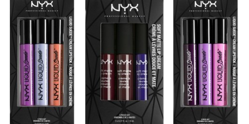 Macy’s: 3-Piece NYX Professional Makeup Lip Sets As Low As $7.50 Shipped (Regularly $15+)