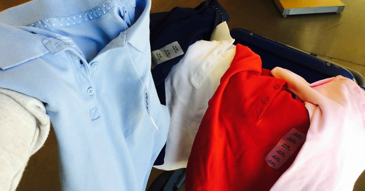 old navy kids polo shirts