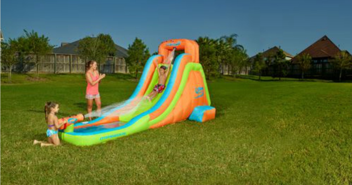 inflatable water slide academy