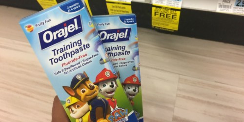 Rite Aid: Orajel Training Toothpaste ONLY 75¢ Each (Regularly $4.49)