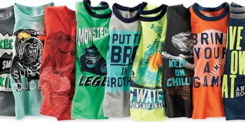 OshKosh: Graphic Tees $4 Shipped (Regularly $14) + Buy 1 Get 2 Free Jeans