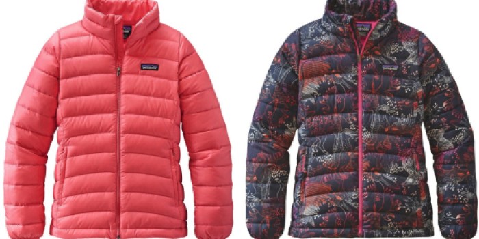 Patagonia Girls’ Down Jacket Just $53.55 (Regularly $119)+ Save on The North Face & More