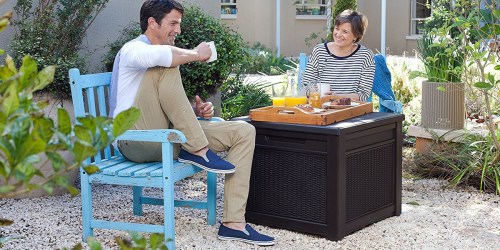Keter 55 Gallon Outdoor Patio Storage Cube/Table Only $49.98 Shipped (Regularly $78)