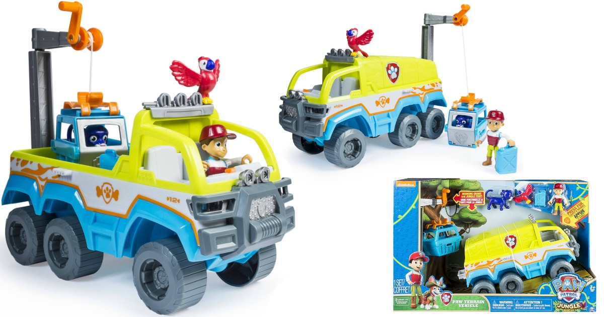 paw patrol snow terrain vehicle