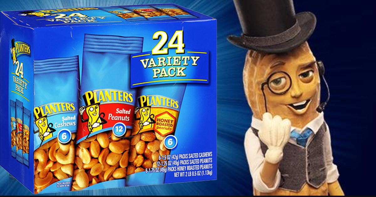 Amazon Planters Nuts 24 Count Variety Pack Just 5 78 Shipped Only 24   Planters Nuts 