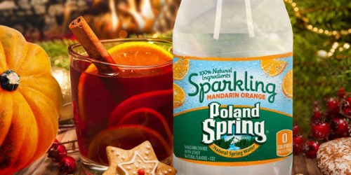 Walmart.com: LARGE Poland Spring Sparkling Water 33.8oz Bottles Only 58¢ Each