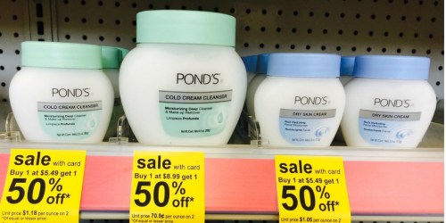 Walgreens Shoppers! 70% OFF Ponds Skin Care Products After Rewards (Starting 8/27)
