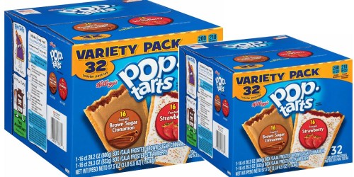 Amazon: 50% Off Kellogg’s Items = Pop-Tarts 32-Count Pack Only $4.94 Shipped + More