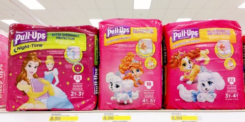 Target Shoppers! Huggies Pull-Ups Jumbo Pack Only $3.99 (Regularly $9)