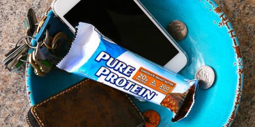 Amazon: Pure Protein Chocolate Peanut Butter Bars 6-Pack Only $4.78 Shipped (Just 80¢ Each)