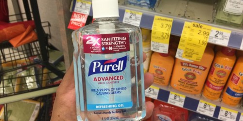 Walgreens: Purell Hand Sanitizer Only 49¢ After Cash Back (Regularly $3.59)
