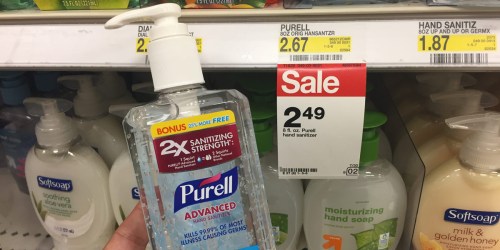 Goodbye Germs! Purell Advanced Hand Sanitizer Just 37¢ at Target After Cash Back