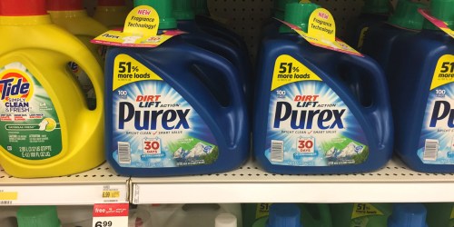 New $2/2 Purex Coupon: 3 HUGE Bottles Just $11.47 At Target After Gift Card & Ibotta