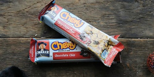 Amazon: Stock Up On School Snacks! Quaker Chewy Granola Bars 58-Count Only $8.63 Shipped