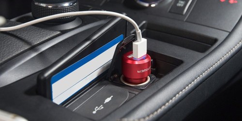 Amazon: RAVPower 2-Port USB Car Charger Just $5.99 (Charges iPads Too)