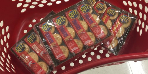 Ritz Cracker Sandwich 8-Packs ONLY 88¢ at Target (Great for School Lunches)