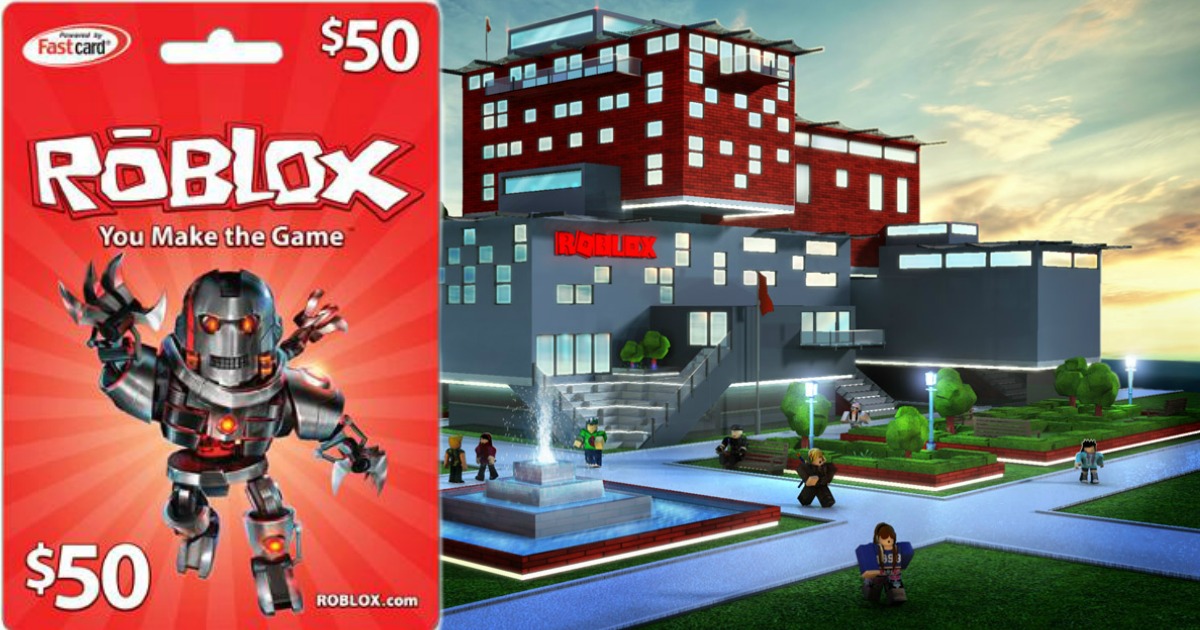 50 Roblox Egift Card Just 40 50 Hip2save - how to reuse roblox gift card