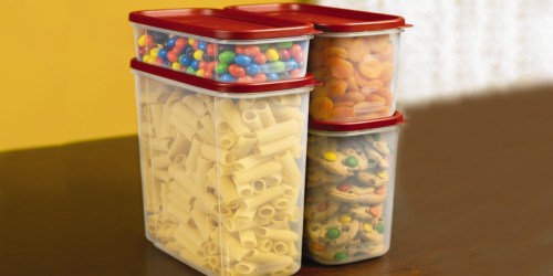 Amazon: Rubbermaid 8-Piece Food Storage Canister Set Only $12.92 (Awesome Reviews)
