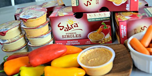 Rare $2 Off Sabra Hummus or Guacamole Singles Multipack Coupon (Great for School Lunches)