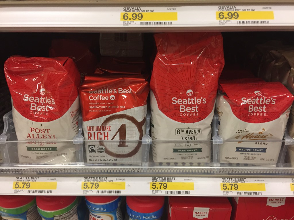Target Seattle's Best Ground Coffee 12 Oz Bag Only 3.34