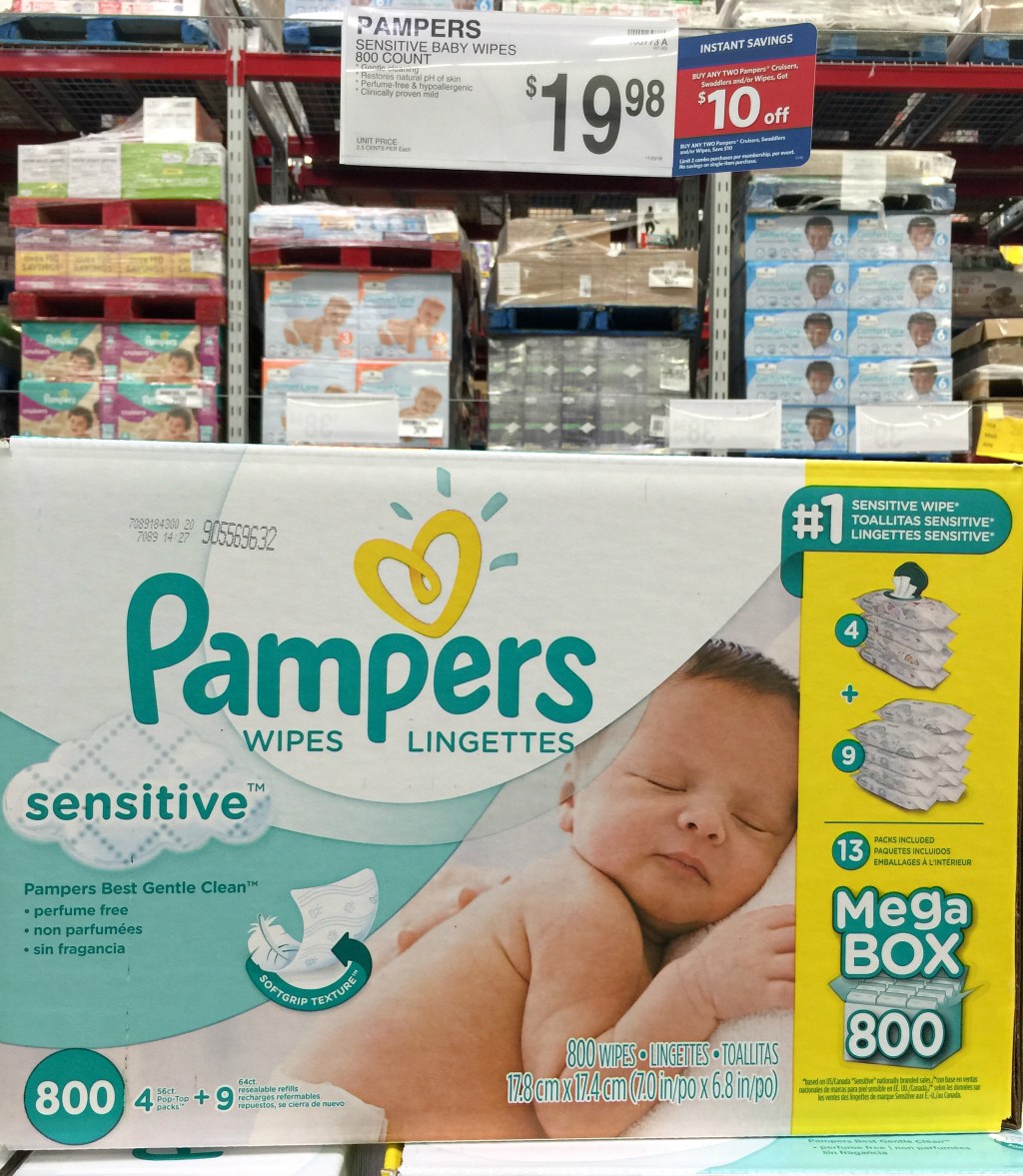 Sam's Club Shoppers! Save Up to 18 Off Pampers & Luvs Diapers, Wipes