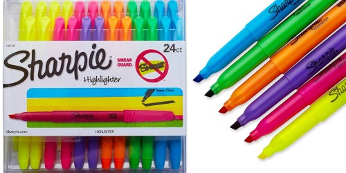 Amazon: Sharpie Pocket Highlighters 24 Count Pack Just $8.53 Shipped (Regularly $15)