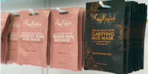 Shea Moisture Facial Masks Only 49¢ at Target (Regularly $2.49) – Fun for Gift Baskets