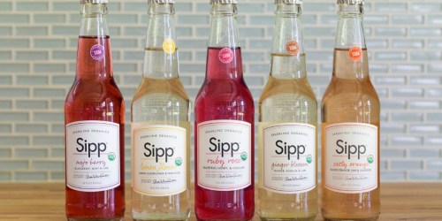 Target: Sipp Sparkling Soda 4-Pack Only $2.49 After Cash Back (Just 62¢ Per Drink)