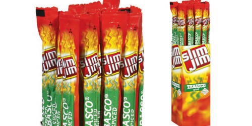Amazon: Slim Jim Meat Sticks 24-Pack Only $13.11 Shipped (Just 55¢ Per Stick)