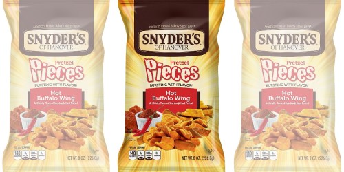 Amazon: Snyder’s of Hanover Pretzel Pieces 6-Pack Only $9.02 Shipped (Just $1.50 Per Bag)