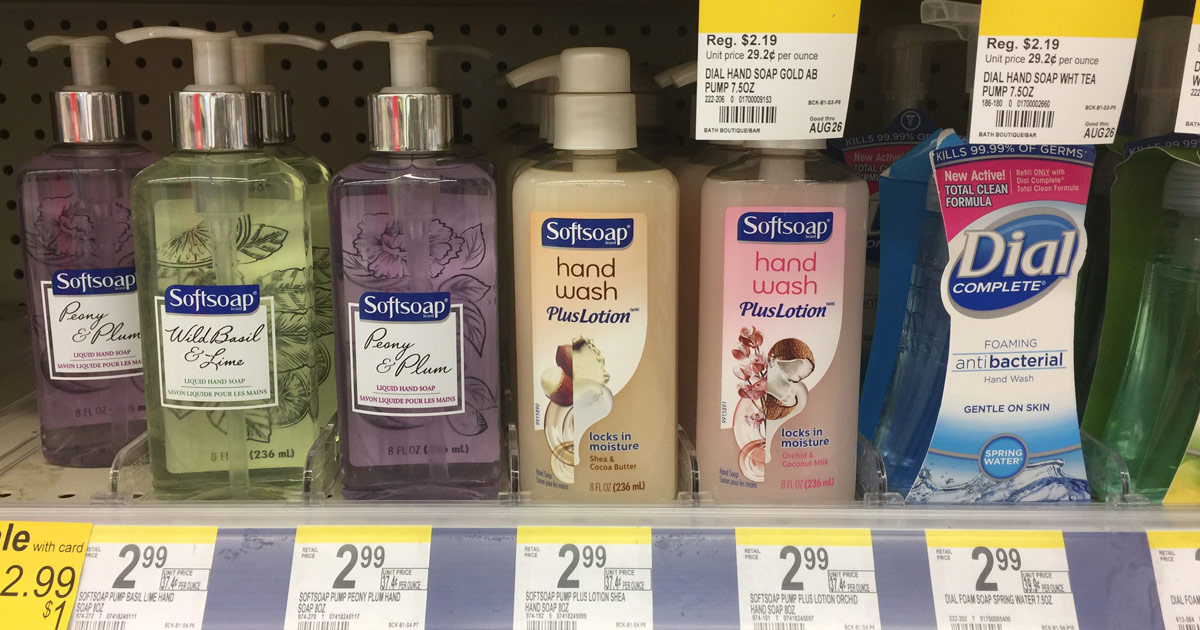 Walgreens Softsoap Hand Soap Plus Lotion Only 99¢ Each