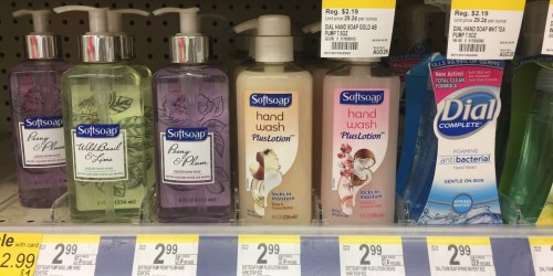 Walgreens: Softsoap Hand Soap Plus Lotion Only 99¢ Each