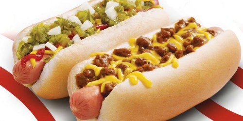 Sonic Drive-In: $1 Coney Dogs All Day (8/30 ONLY)