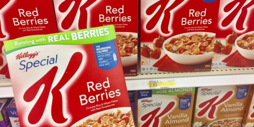 Target: Kellogg’s Special K Cereals Only $1.40 Per Box