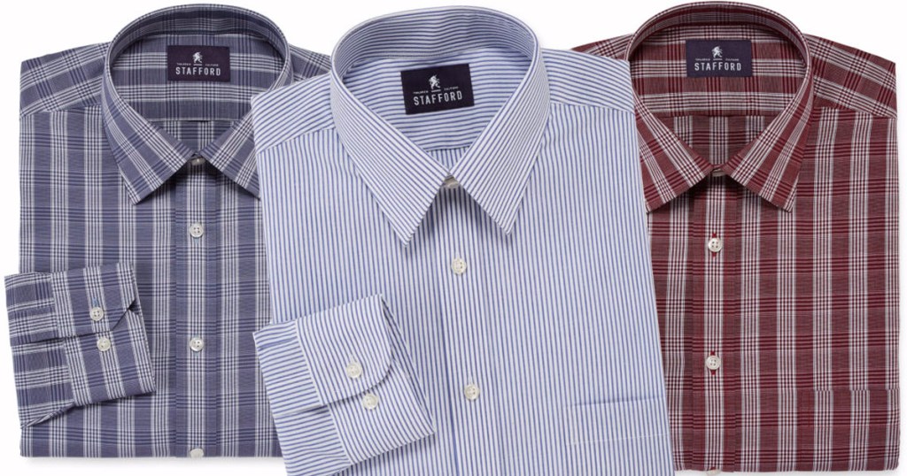 JCPenney: Men's Stafford Dress Shirts As Low As $5.59 Each (Regularly $36+) â¢ Hip2Save