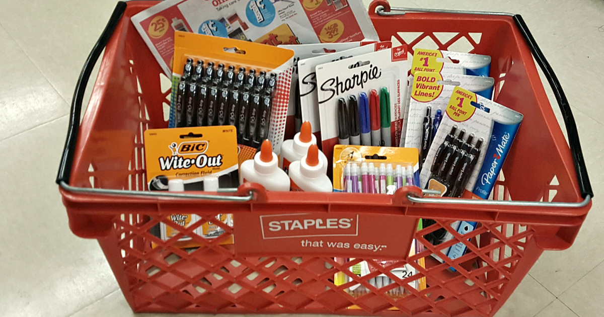 Staples Price Match Deal Ideas: HUGE Savings on BIC Pens, Elmer's Glue ...