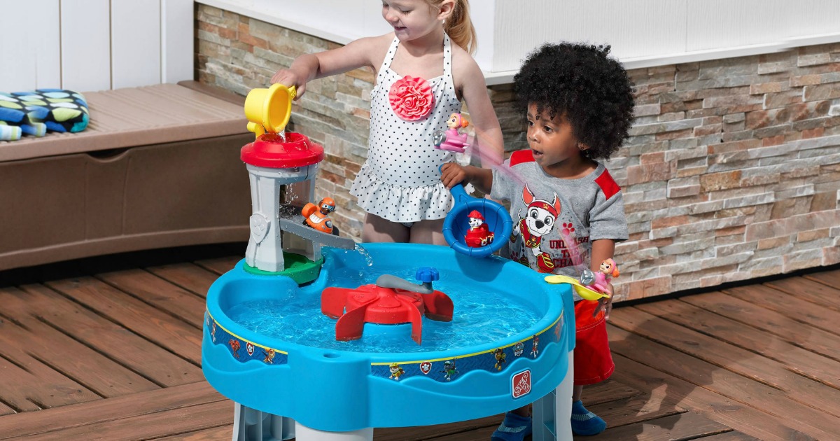 paw patrol water table toys