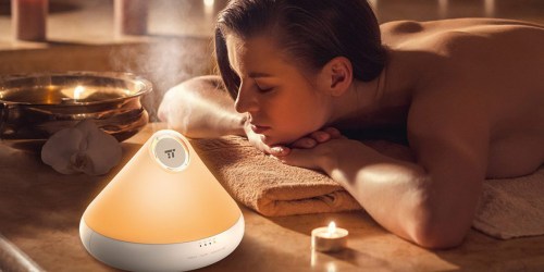 Amazon: TaoTronics Aromatherapy Diffuser w/ Natural Candle Light Only $16.99