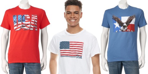 Kohl’s Cardholders: Men’s Graphic Tees Only $2.80 Shipped (Regularly $10)