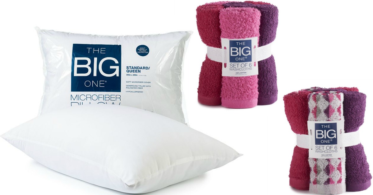 Kohl's Cardholders The Big One Microfiber Pillow Just 2.79 Shipped