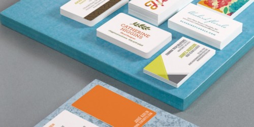 WOW! 250 Business Cards & Travel Case Only $9.99 Shipped (Regularly $100!)