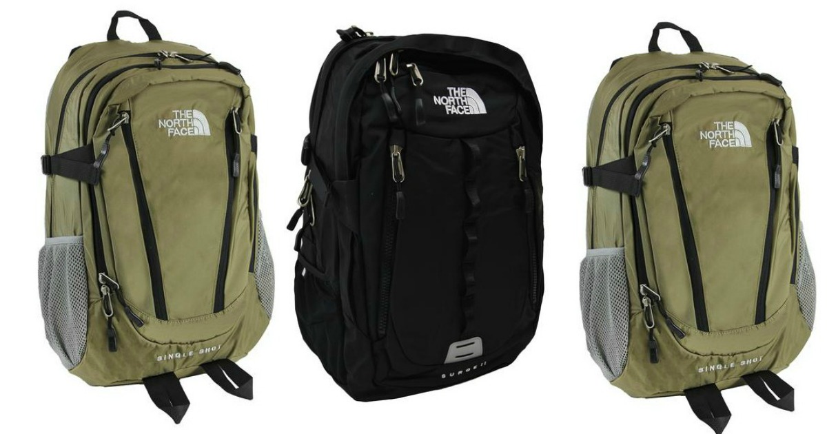 north face backpack prices