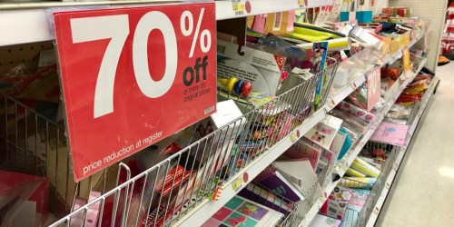 Target Shoppers! 70% Off The One Spot Clearance