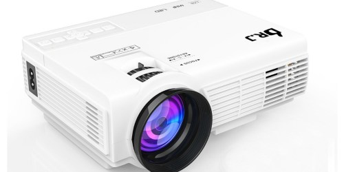Amazon: THZY Mini Projector Only $59.49 Shipped (Works w/ Fire Stick, Smartphones & More)